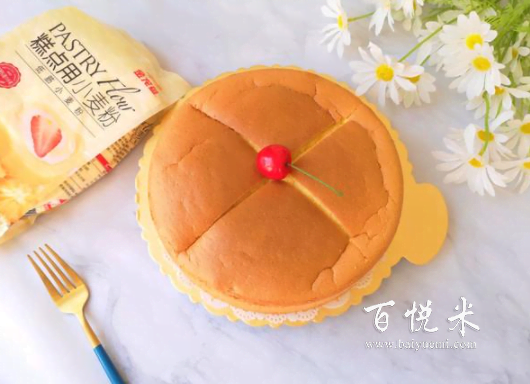 酸奶開花蛋糕，爽滑細膩，口感特別好，快來學！